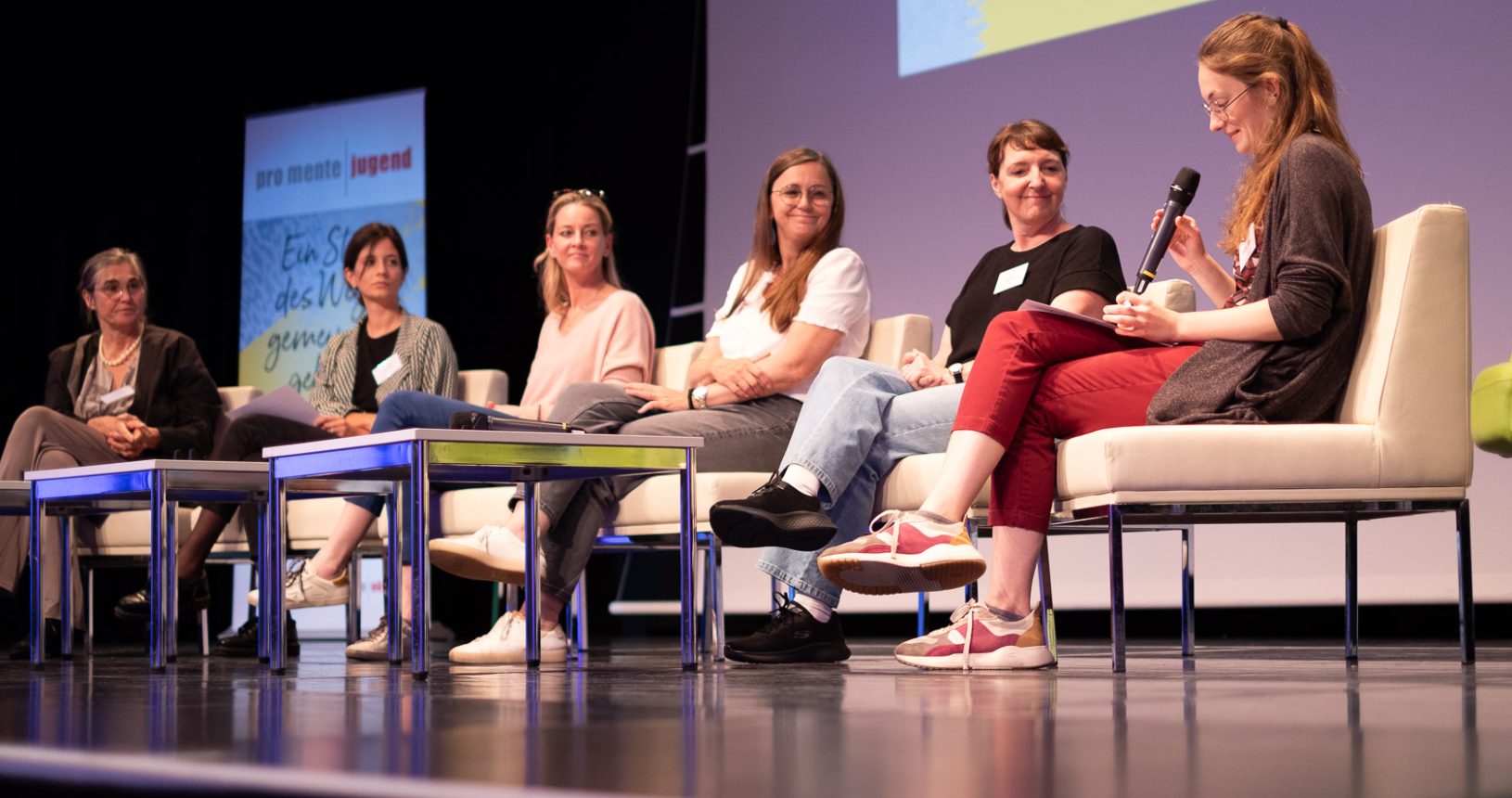 Am Fachtag "Gesehen werden" von pro mente Jugend